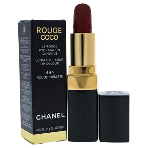 chanel rouge coco 484 rouge intimiste|reviews of 484 ROUGE INTIMISTE, a CHANEL ROUGE COCO .